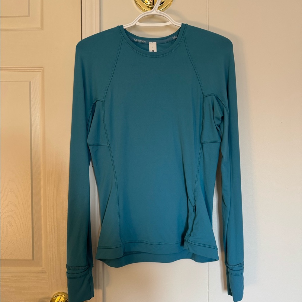 Lululemon Athletica Blue It’s Rulu Run Long Sleeve